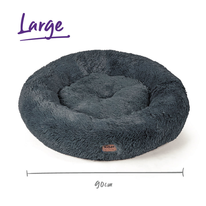 Kitty Peacock Bed - Storm Grey