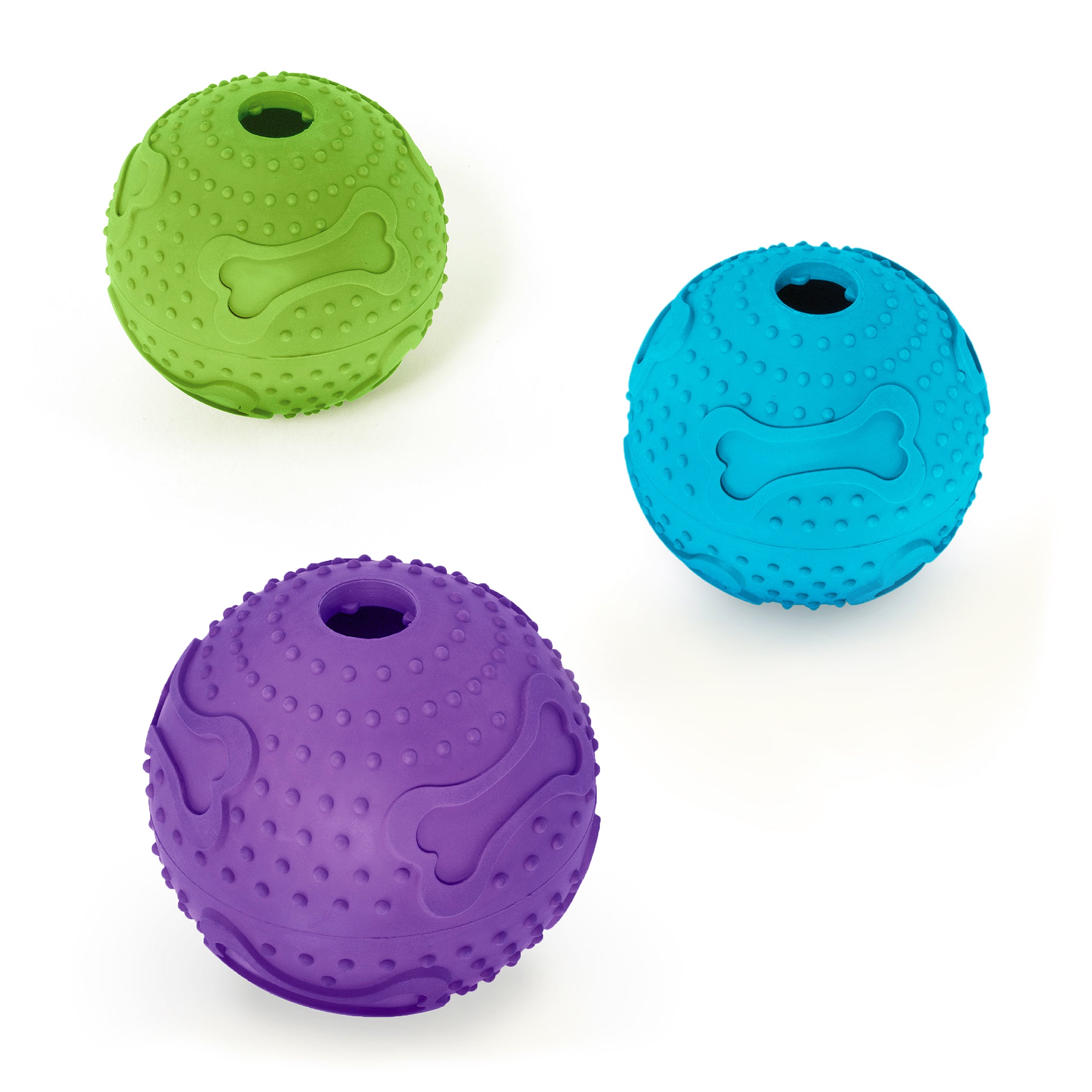 Rubber sales treat ball