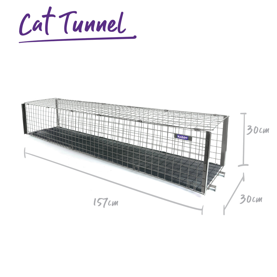 Outdoor Cat Home - Tunnel - Kazoo Pet Co